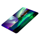 Nordlichter von Alaska Collage Magnet (Linke Seite)