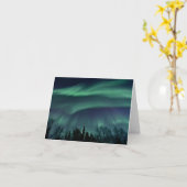 Nordlichter von Alaska Karte (Gelbe Blume)