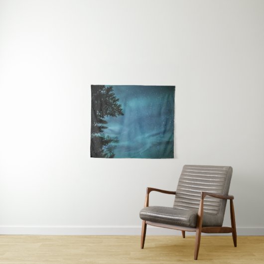 Nordlichter Wandteppich (Beispiel (Horizontal))