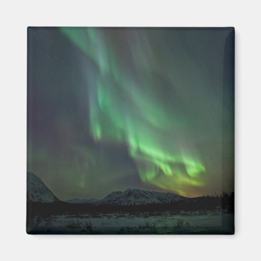 Nordlichter | Whitehorse, Yukon Magnet (Vorne)