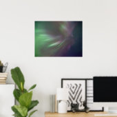 Nordlichter | Whitehorse, Yukon Poster (Heimbüro)