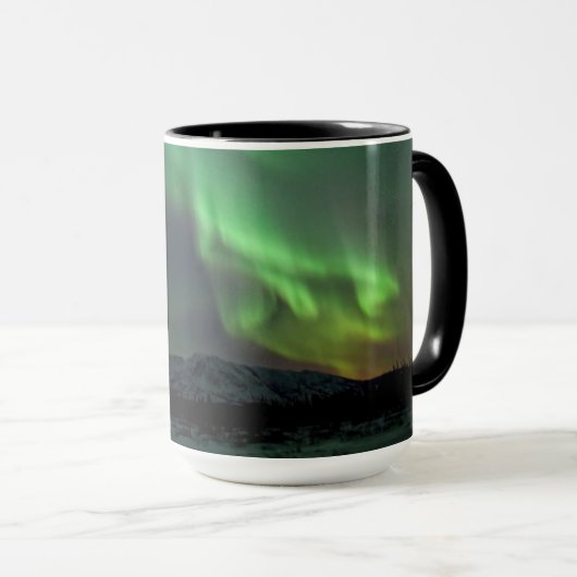Nordlichter | Whitehorse, Yukon Tasse (VorderseiteRechts)
