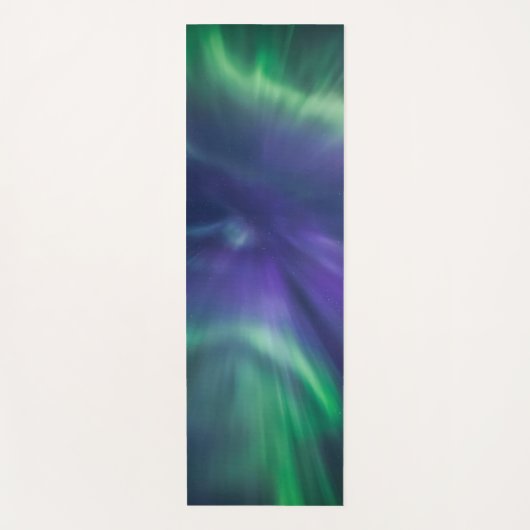 Nordlichter Yogamatte (Vorderseite)