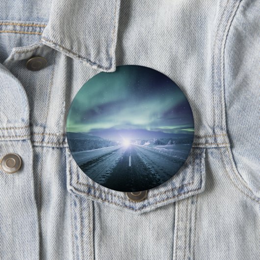 Nordlichtfinnland Button (Beispiel)