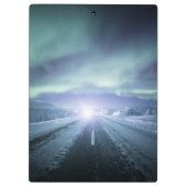 Nordlichtfinnland Klemmbrett (Rückseite)