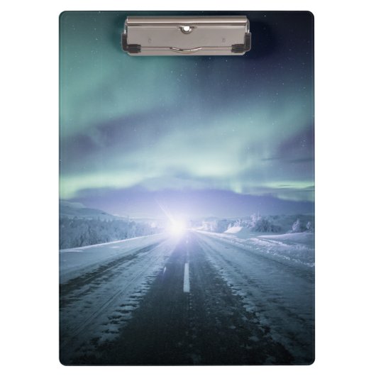 Nordlichtfinnland Klemmbrett (Vorderseite)