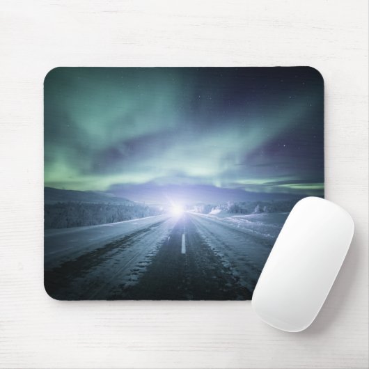 Nordlichtfinnland Mousepad (Mit Mouse)