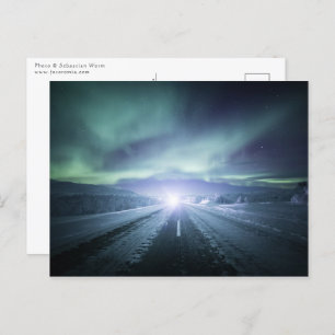 Nordlichtfinnland Postkarte