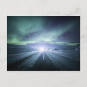 Nordlichtfinnland Postkarte (Vorderseite)