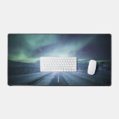 Nordlichtfinnland Schreibtischunterlage (Tastatur & Maus)