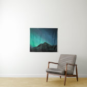 Nordlichtgebirge Wandteppich (Beispiel (Horizontal))