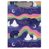 Nordlichtklammer Klemmbrett (Vorderseite)