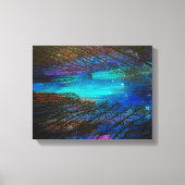 Nordlichtmalerei Leinwanddruck (Vorderseite)