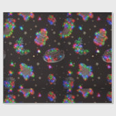 Nordlichtpapier Geschenkpapier (Flach)