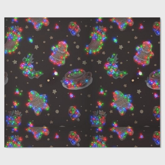 Nordlichtpapier Geschenkpapier (Flach)