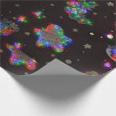 Nordlichtpapier Geschenkpapier (Ecke)