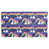 Nordlichtpillowcase Kissenbezug (Vorderseite-Links)