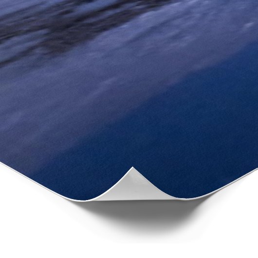 Nordlichtplakat Poster (Ecke)