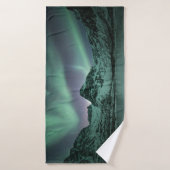 Nordlichtskandinavien Badehandtuch (Badehandtuch)