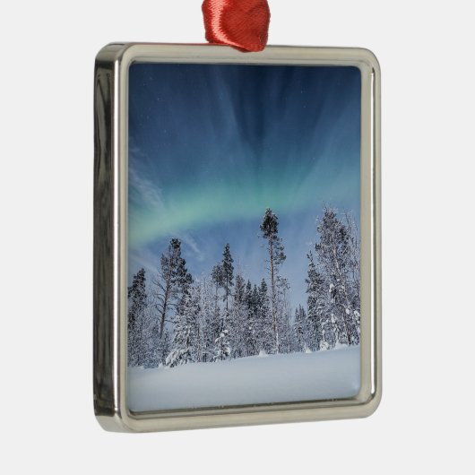 Nordlichtskandinavien Ornament Aus Metall (Rechts)