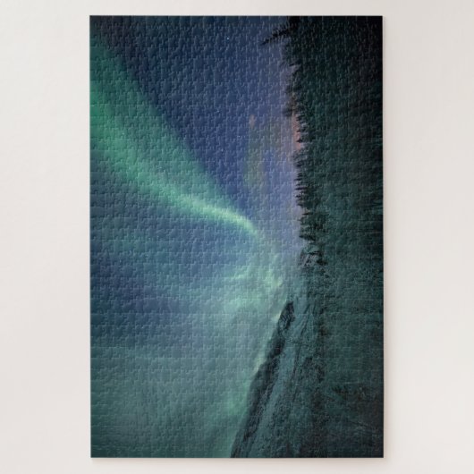 Nordlichtskandinavien Puzzle (Vertikal)