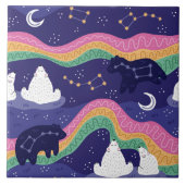 Nordlichtstrasse Fliese (Vorderseite)