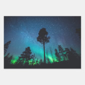 Nordlichtwald Geschenkpapier Set (Vorderseite 3)