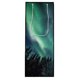 Nordlichtwald Geschenktüte Für Weinflaschen