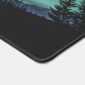 Nordlichtwald Schreibtischunterlage (Ecke)