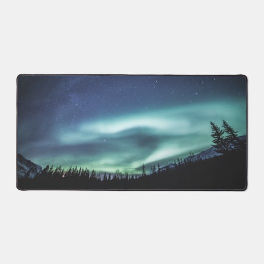 Nordlichtwald Schreibtischunterlage (Vorderseite)