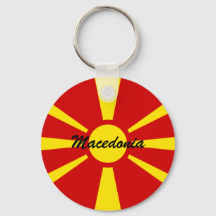 Nordmacedonia Schlüsselanhänger