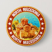 Nordmakedonien Button (Vorderseite)