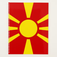 Nordmakedonien-Flagge