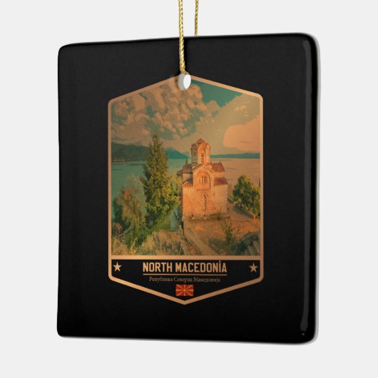 Nordmakedonien Keramikornament (Links)