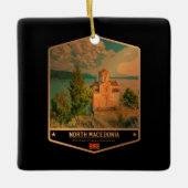 Nordmakedonien Keramikornament (Vorderseite)