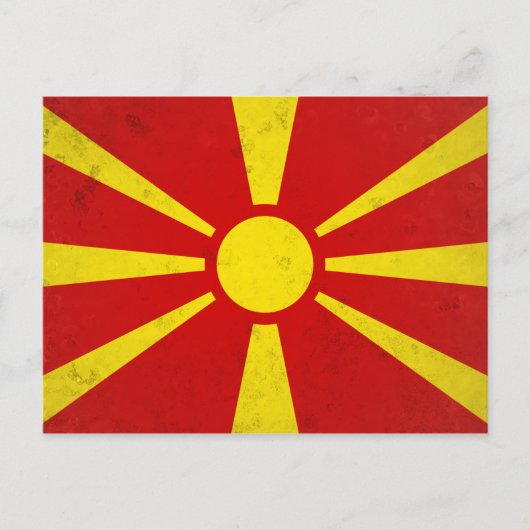 Nordmakedonien Postkarte (Vorderseite)