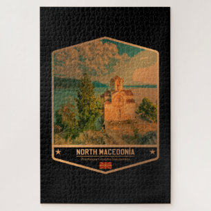 Nordmakedonien Puzzle