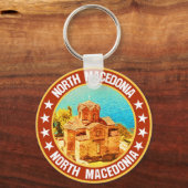 Nordmakedonien Schlüsselanhänger (Vorderseite)