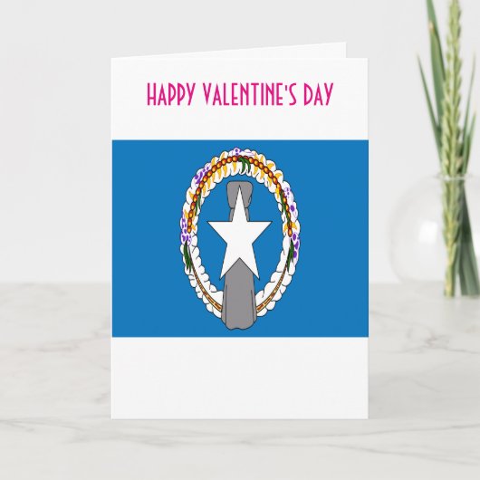 NORDMARIANA INSELN FEIERTAGSKARTE (Vorderseite)