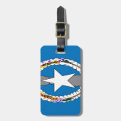 NORDMARIANA INSELN GEPÄCKANHÄNGER (Vorderseite vertikal)