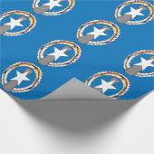 NORDMARIANA INSELN GESCHENKPAPIER (Ecke)