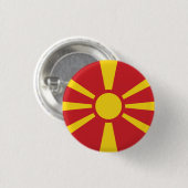 Nordmazedonien Button (Vorne & Hinten)