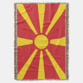 Nordmazedonien Decke (Vorderseite Vertikal)