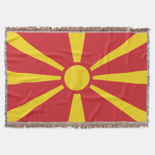 Nordmazedonien Decke (Vorderseite)