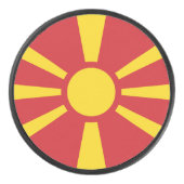 Nordmazedonien Eishockey Puck (Vorderseite)
