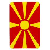 Nordmazedonien Magnet (Vertikal)