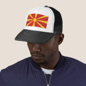 Nordmazedonien Truckerkappe (Beispiel)