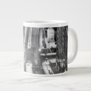Nordmichigan-Allee in Chicago nach Winter Jumbo-Tasse