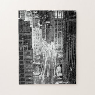 Nordmichigan-Allee in Chicago nach Winter Puzzle