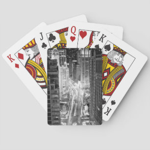 Nordmichigan-Allee in Chicago nach Winter Spielkarten